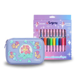 Комплект несесер с флумастери Sweet Unicorn Комплект несесер с флумастери Sweet Unicorn